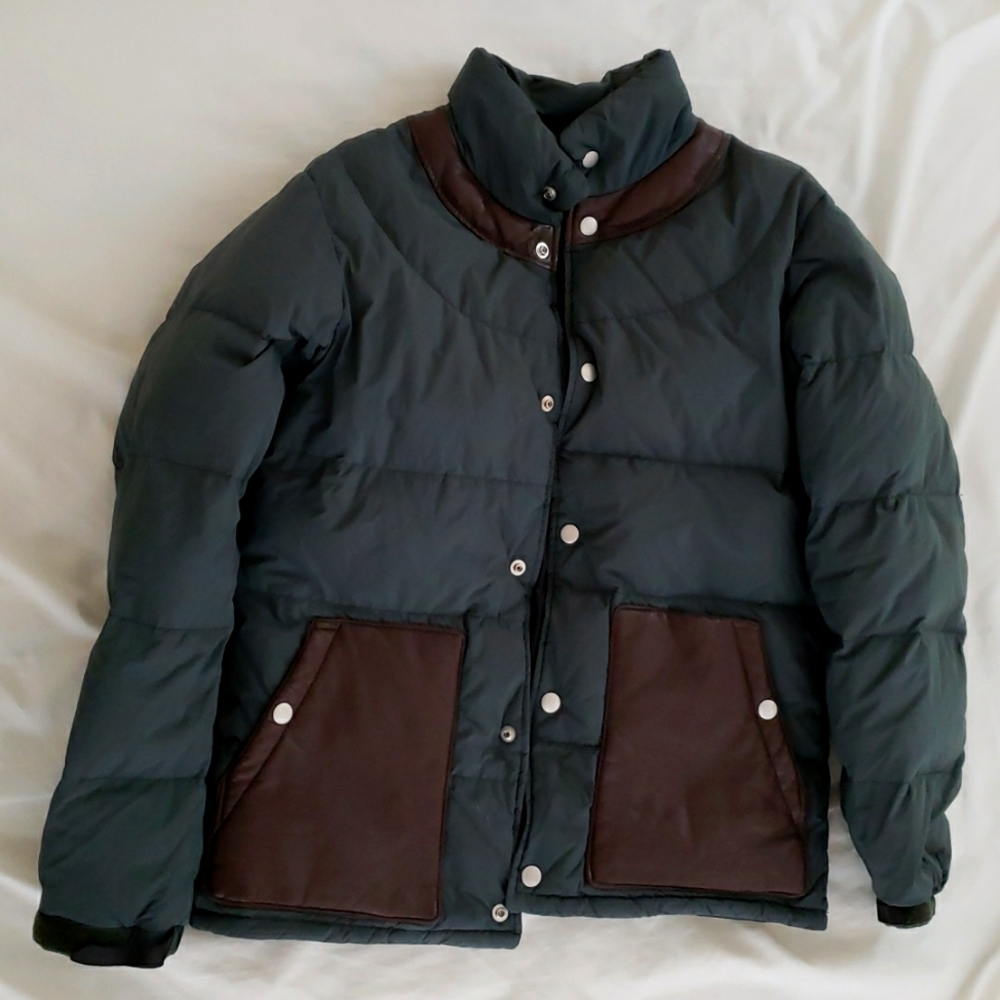 Uniqlo x jun takahashi (uniqlo undercover) puffer jacket